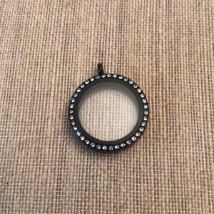 Origami Owl Black Large Locket